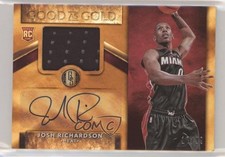 2015-16 Panini Gold Standard Good as Gold 17/99 Josh Richardson #1 Auto 00et