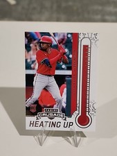 Darren Baker 2025 Panini Crusade Heating Up #34 Washington Nationals