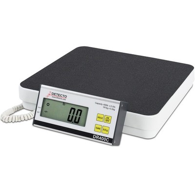 Detecto DR550C Portable Compact Digital Healthcare Scale 550 lb x 0.2 lb