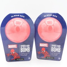 Da Bomb Spider-Man Bath Bomb 2 Pack Spidey Scents Bath Fizzer w/ Surprise Inside