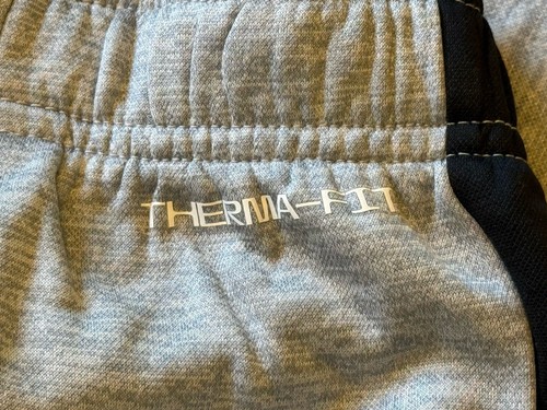 Nike Boys Size 4 Set Therma Dri-FIT Grey/Black Zip Jacket & Pants 86F417-K53 NWT - Picture 13 of 13