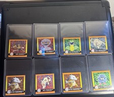Eight Total - Artbox Series 1 Pokemon Stickers from 1999 VINTAGE SET