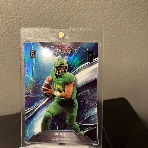 2023 Bo Nix Rookie 2/8 Wild Card American Metallix
