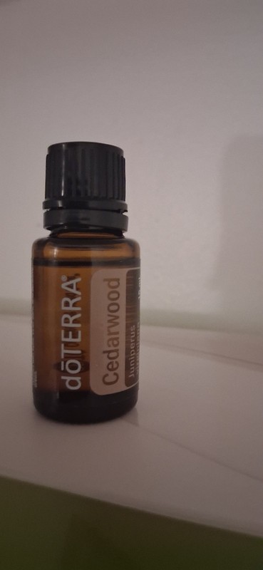 doterra essential oil cedarwood open near full  +1 bonus mystery oil included