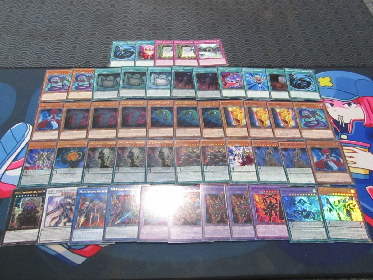 D/D/D Deck 40 Cards Deck 9 card extra Yugioh | eBay
