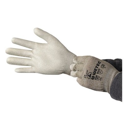 WETEC ESD-Handschuhe, nahtlos, XL (Schutzhandschuh Produktschutz Handschuhe)