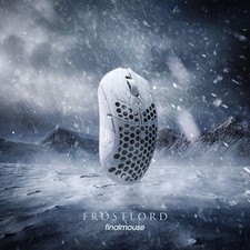 Finalmouse Frostlord Wireless Gaming Mouse White M Size Used