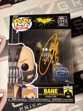 Tom Hardy Signed Bane Funko Pop! Autograph ACOA - The Dark Knight Rises Batman