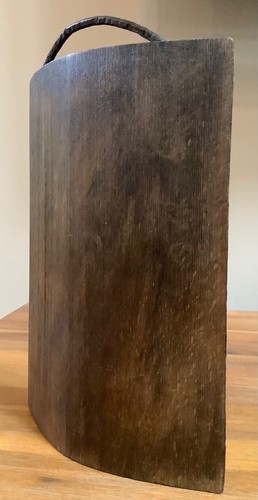 Unique Religious Icon Saint Benedict Enameled Bronze Christian Sculpture on Wood - Picture 9 of 20