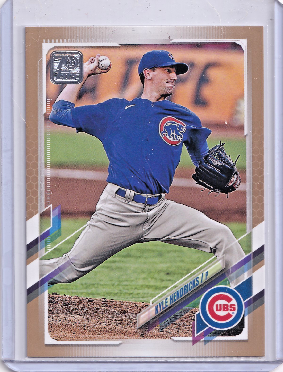 2021 Topps - Kyle Hendricks #503 Gold /2021 Chicago Cubs AB