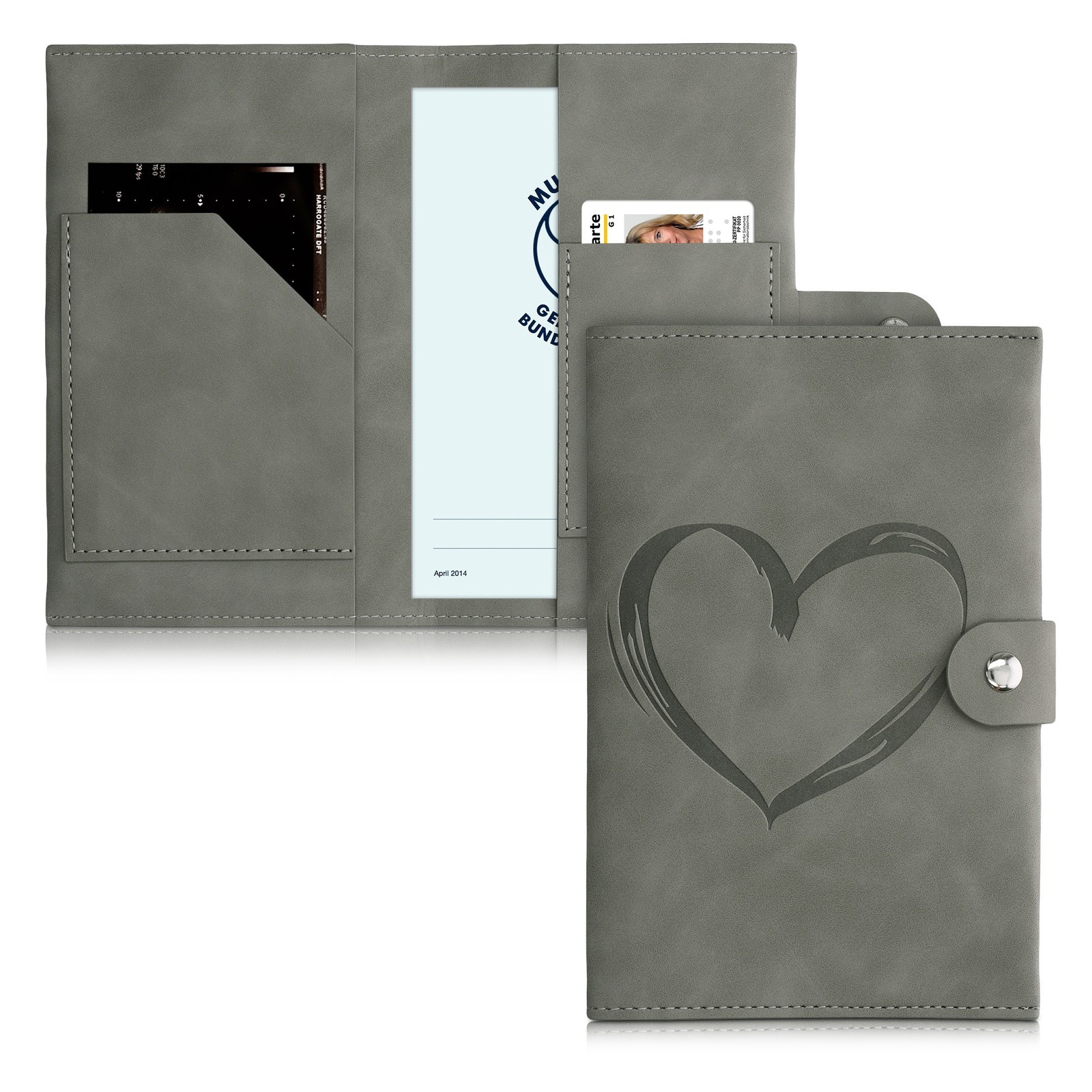 Mutter-Своеобразный пропуск Hlle Mutterpass sterreich с дополнительным корпусом Fchern Klapphlle 2390₽