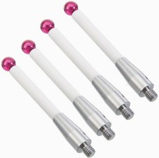 4Pcs For Renishaw A-5000-3709 CMM Probe Stylus 50mm-Ceramic Stem - 6mm Ball NEW