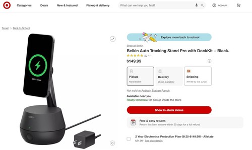 Belkin 360 Auto Tracking Charger MagSafe Dock Apple iPhone 13/14/15/16 MS RP 159 - 第 16/17 張圖片