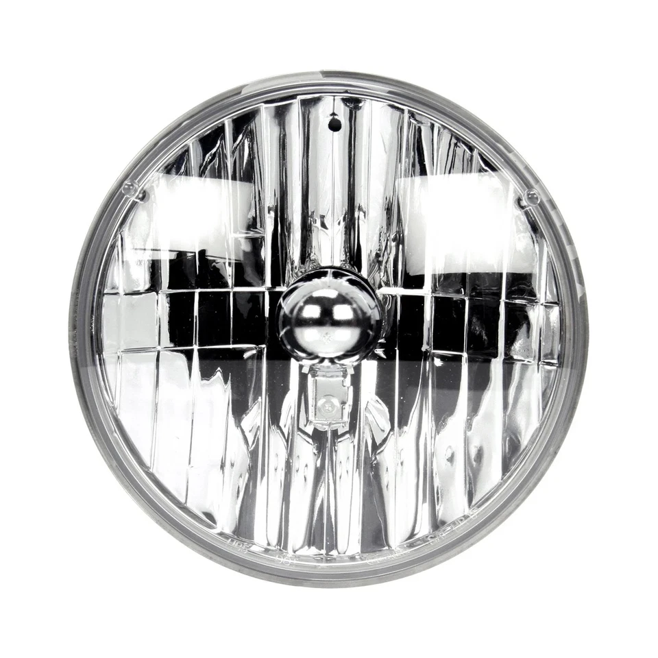 For Mack MR 1981-1997 Truck-Lite 7" Round Chrome Euro Headlight - Image 1 of 4