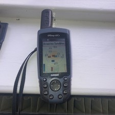 Well used Garmin GPSMAP 60Cx - with 2GB - Battery cover broken