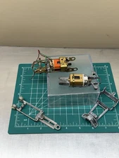 Vintage Lot 1/24 Slot Car Parts Chassis 1/32 Cox Dynamic Brass Revell