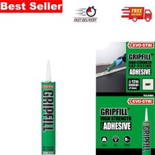 350ml GRIPFILL Buff - Strong, Versatile Adhesive for Plasterboard, Tiles, & More