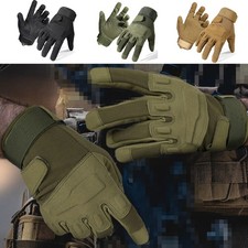 Tactical Military Full Finger Gloves Outdoor Hunting Shooting Anti-Skid Gloves