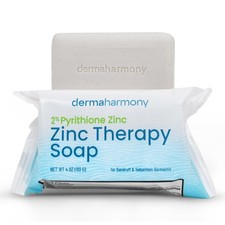 Dermaharmony Pyrithione Zinc Soap for Face  Body 4 oz 1 Bar