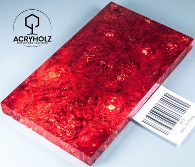 1672 Box Elder Maser stabilisiert | 140x40x10 | ACRYHOLZ| Eschenahorn