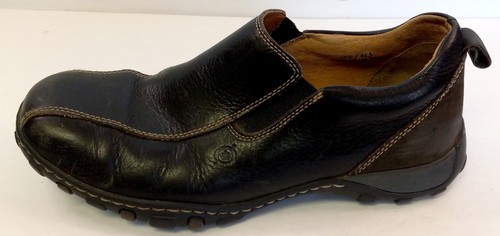 Born Shoes Mens Size 10.5 Slip On Loafer Bicycle Toe Leather M3198 E5 - Picture 15 of 24