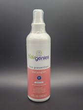 The Hair Genies Lice Prevention Detangler Peppermint Oil  8 Oz Spray New Sealed