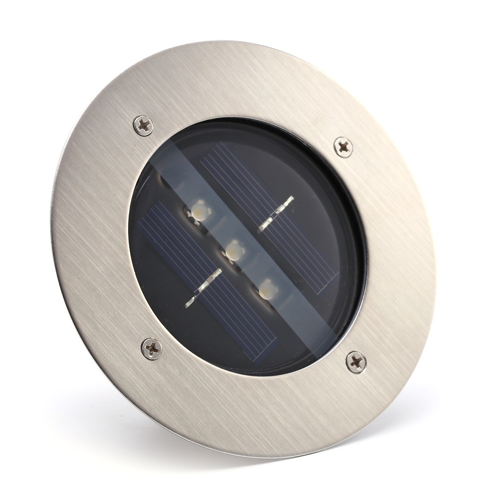 LED Solar Underground Lights For Lawn And Garden Decor