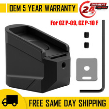 Enhanced Added Weight Magazine Base Plate Fits Cz P-09cz P-10 Fp-10 Sp-10 Sc