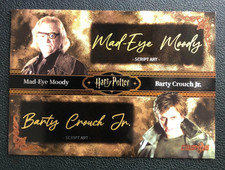 Harry Potter Mad-Eye Crouch Dual Auto Gold /10 - 2025 Kakawow Cosmos CHP-IADJ-15
