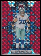2023 Panini Mosaic Zach Martin  Red Prizm #59