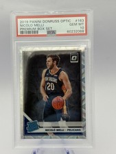 2019 Donruss Optic Premium Box Set Nicolo Melli PSA 10 Rated Rookie #/249