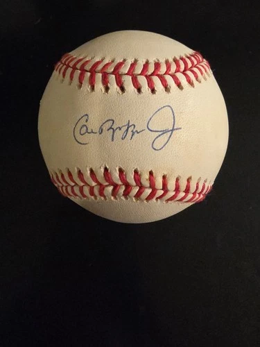 Cal Ripken Jr Autographed Baseball Baltimore Orioles