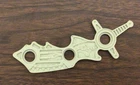 He-Man Masters of the Universe 1986 Vintage Rotar Gears Base Part Sword Axe