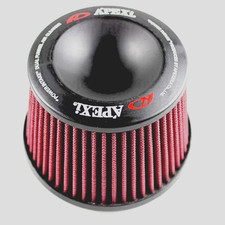 Universal Apexi Style Power Intake Dual Funnel Air Filter Flange 76mm 3 Inlet Universal Apexi Style Power Intake Dual Funnel Air Filter Flange 76mm 3 Inlet