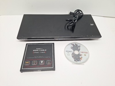 Sony BDP-S590 Blu-Ray, DVD, CD Player No Remote TESTED