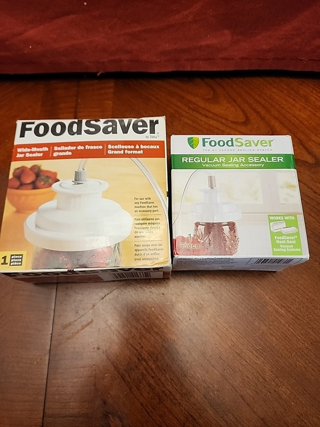 Food Saver Accessories Wide/reg Jar Sealer Canisters And Store And Cut