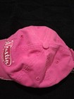 Justin Boots Strapback Hat Pink One Size Adjustable Embroidered Bling — photo 10