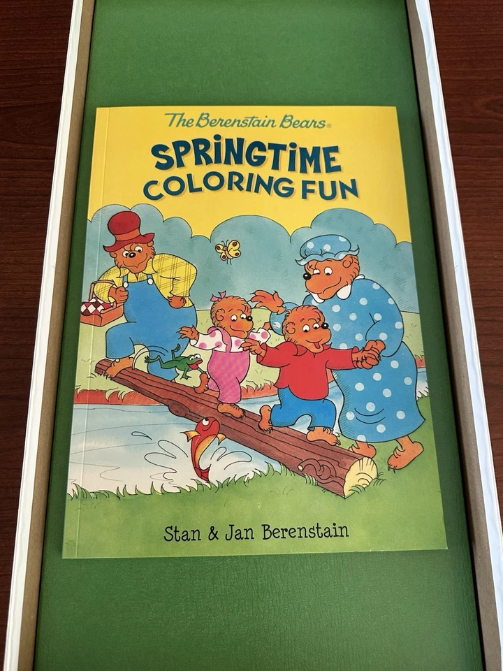 1992 The Berenstain Bears SO MUCH TO DO Board Game + Coloring Book - COMPLETE - Image 4 of 4