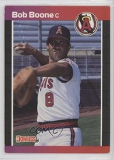 1989 Donruss Bob Boone (*Denotes on Back) #170 0kz8
