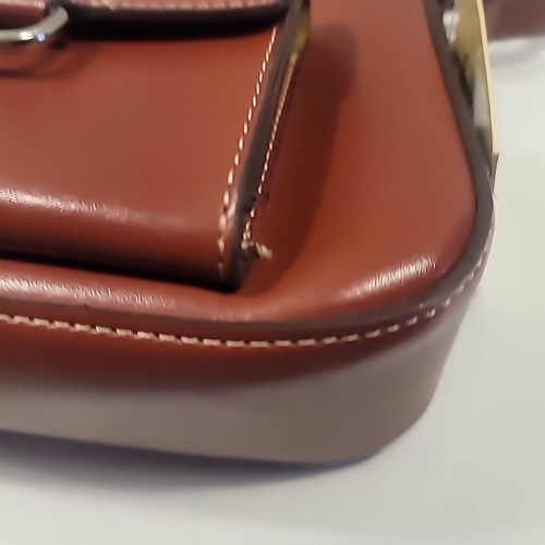 Vintage Mondani New York Brown / Burgundy, Bag Purse. New with tag. Unused. - Picture 14 of 20