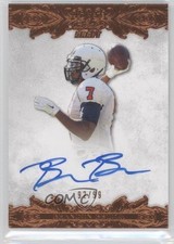 2015 Leaf Ultimate Draft Base Auto Bronze 92/99 Brandon Bridge #BA-BB1 Auto 3g3