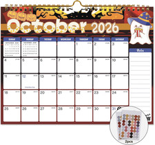 Calendar 2026-2027, Jul. 2026 to Dec. 2027, 18 Monthly, 11"x8.5" Wall Calendar