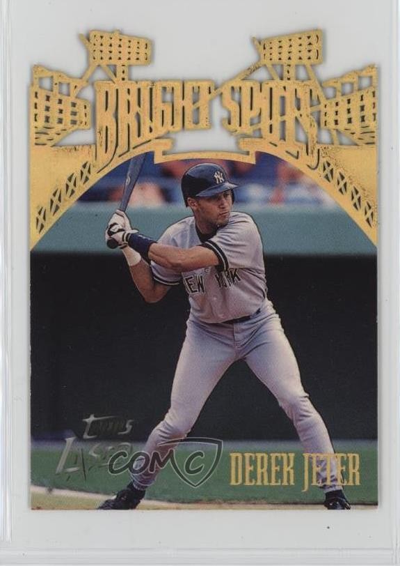 1996 Laser Bright Spots Derek Jeter #B13