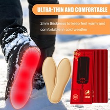 12Hours Heated Insoles Winter Warmer Self-Heating Breathable Foot Patch