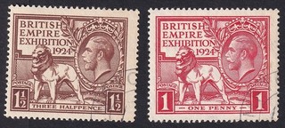 Great Britain 1924 British Empire Exhibition used