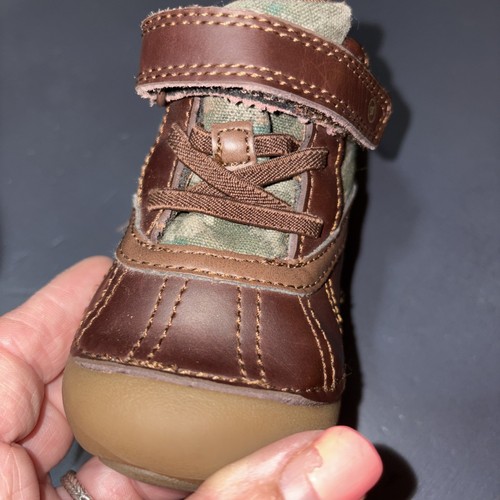 Stride Rite Baby-Boy's Sm Talley First Walker Shoe - Size 4.5 M - Picture 5 of 8