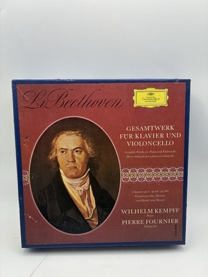 4-Track Reel-to-Reel - Beethoven Complete Work For Piano & Cello KEMPFF FOURNIER