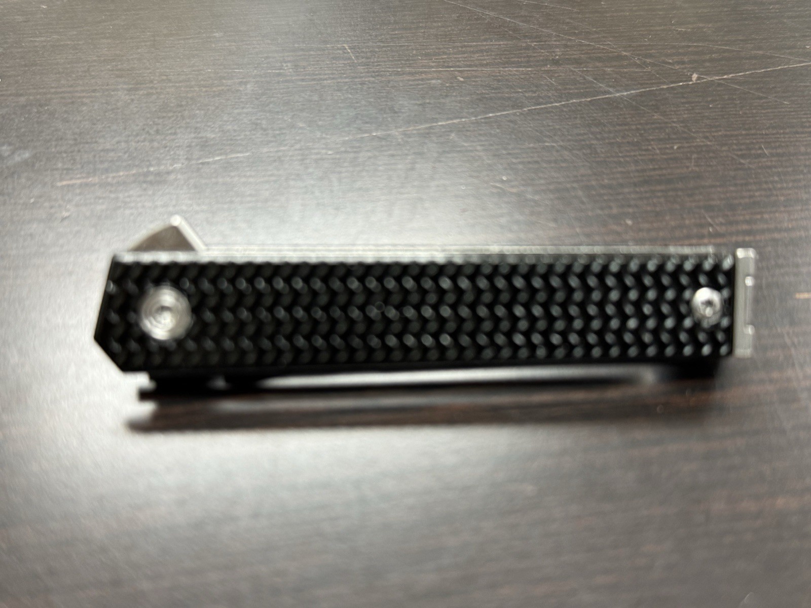 CRKT 7083 Richard Rogers CEO Microflipper Knife 2.21" Satin Sheepsfoot Black