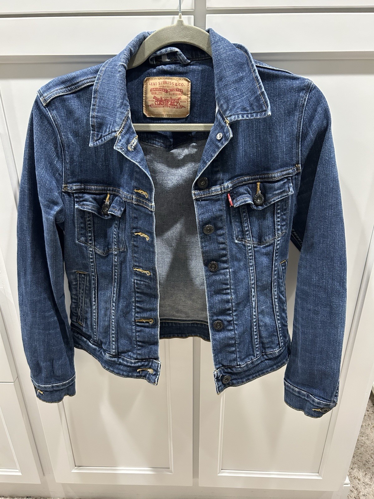 Women's Levi's Jeans Jacket Size Small
