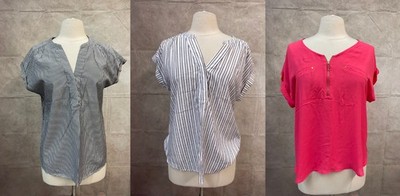 Lot of 3 - APT.9 Women's Blouse Size L Different Colors